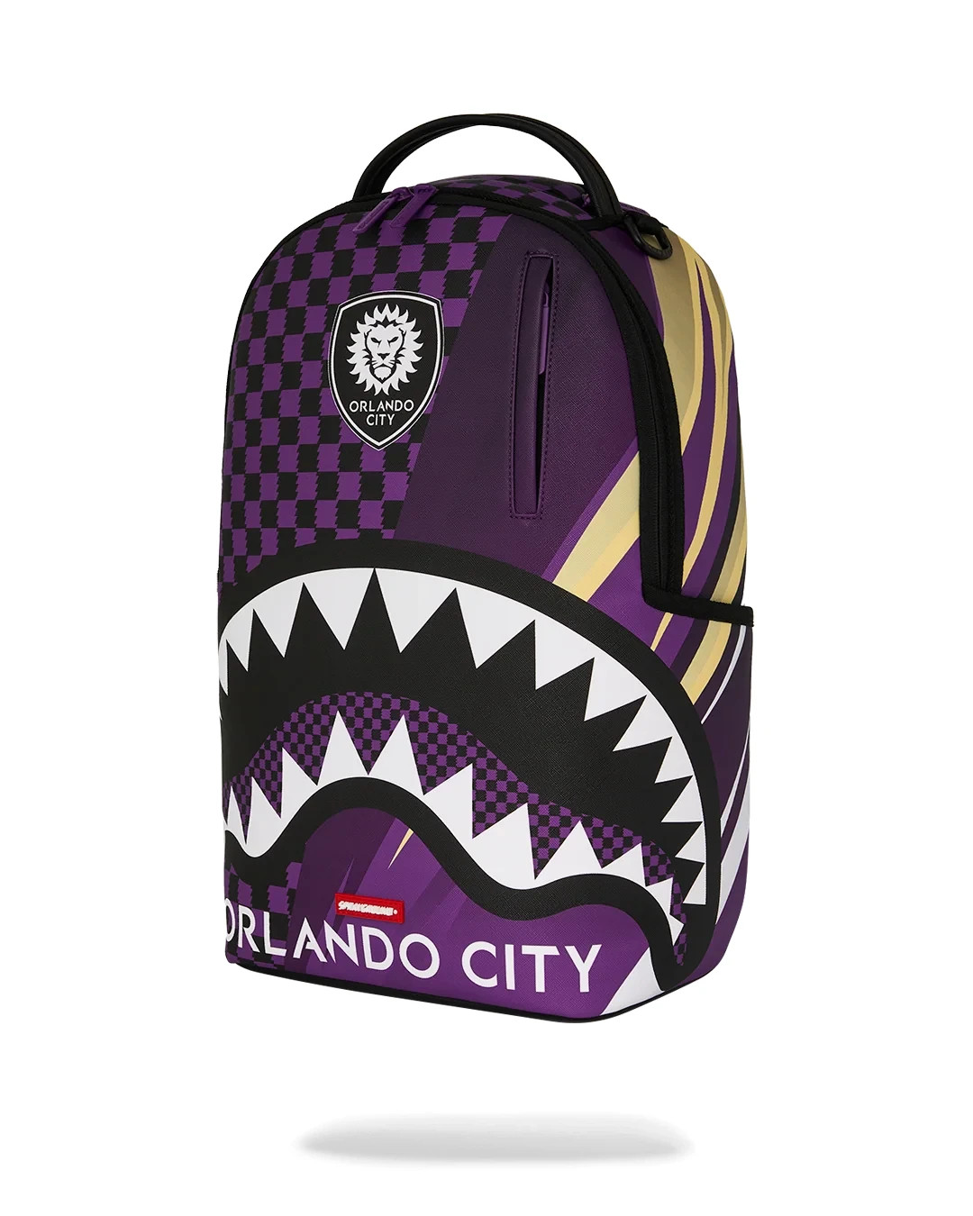 Sprayground ORLANDO CITY CHECK Backpack🔥New Purple Bookbag Large School Bag
