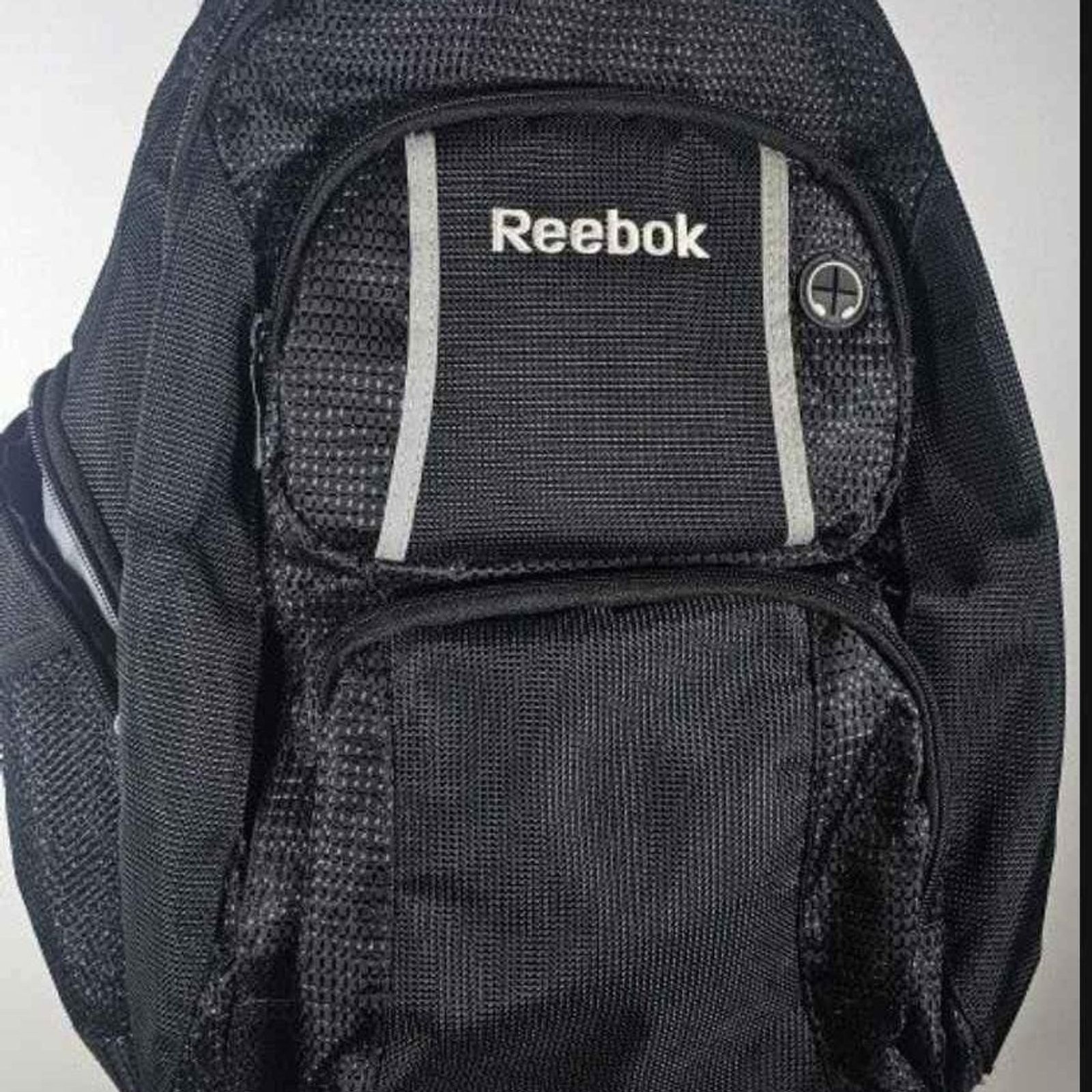REEBOK Black/Gray Backpack / Bookbag – New without Tags