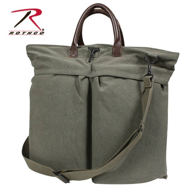 Rothco Vintage Canvas Helmet Bag – Olive Drab