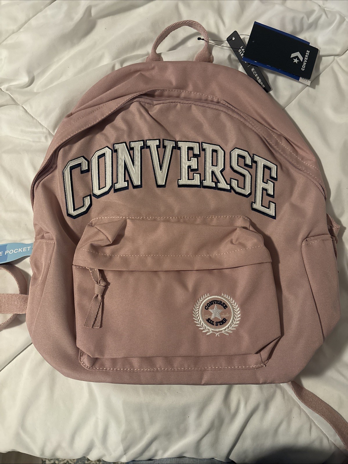 Converse Varsity Backpack Pink with Padded Laptop Pocket New with Tags NWT