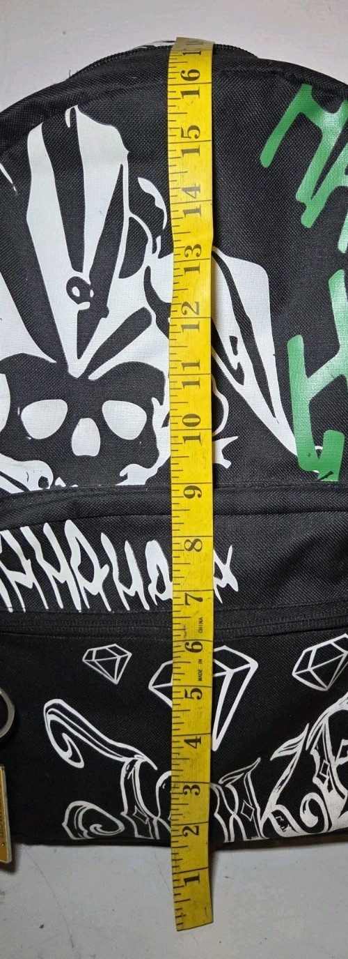 Suicide Squad Scribble Joker Graffiti DC Comics School Bag Backpack