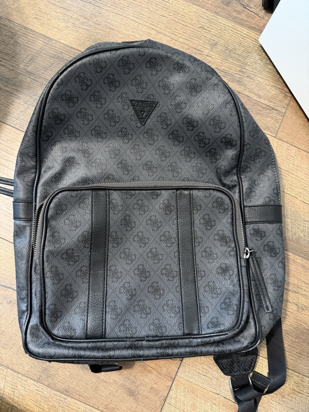 Authentic GUESS Black Backpack Gently Used Excellent Condition