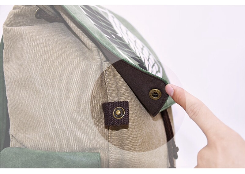Anime Attack on Titan Backpack Shoulder Bag Student School Bag Laptop Bag Unisex
