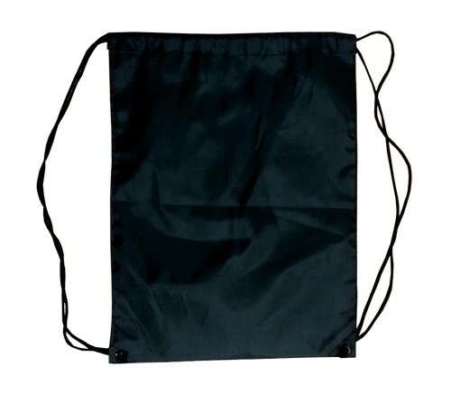 Philippine Drawstring Bag Backpack Black Nylon Filipino Pinoy Philippines 