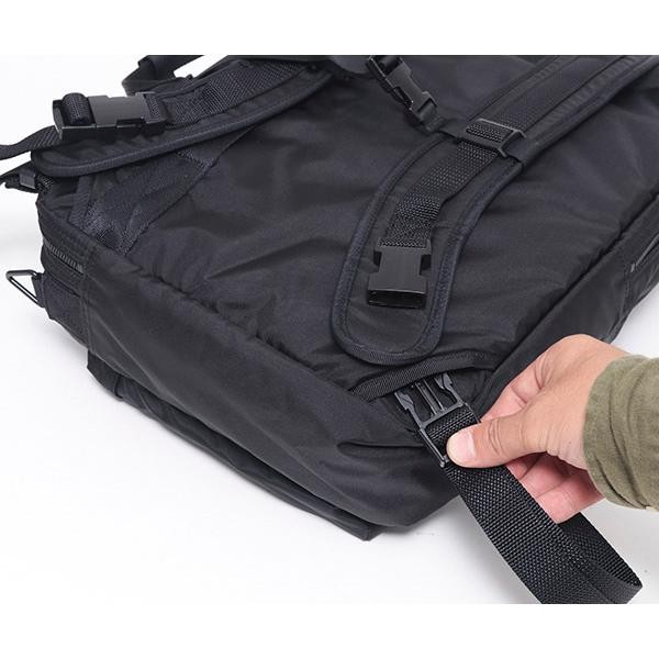 PORTER YOSHIDA FORCE 3way Briefcase Backpack Shoulder Bag Black 855-07594 Japan