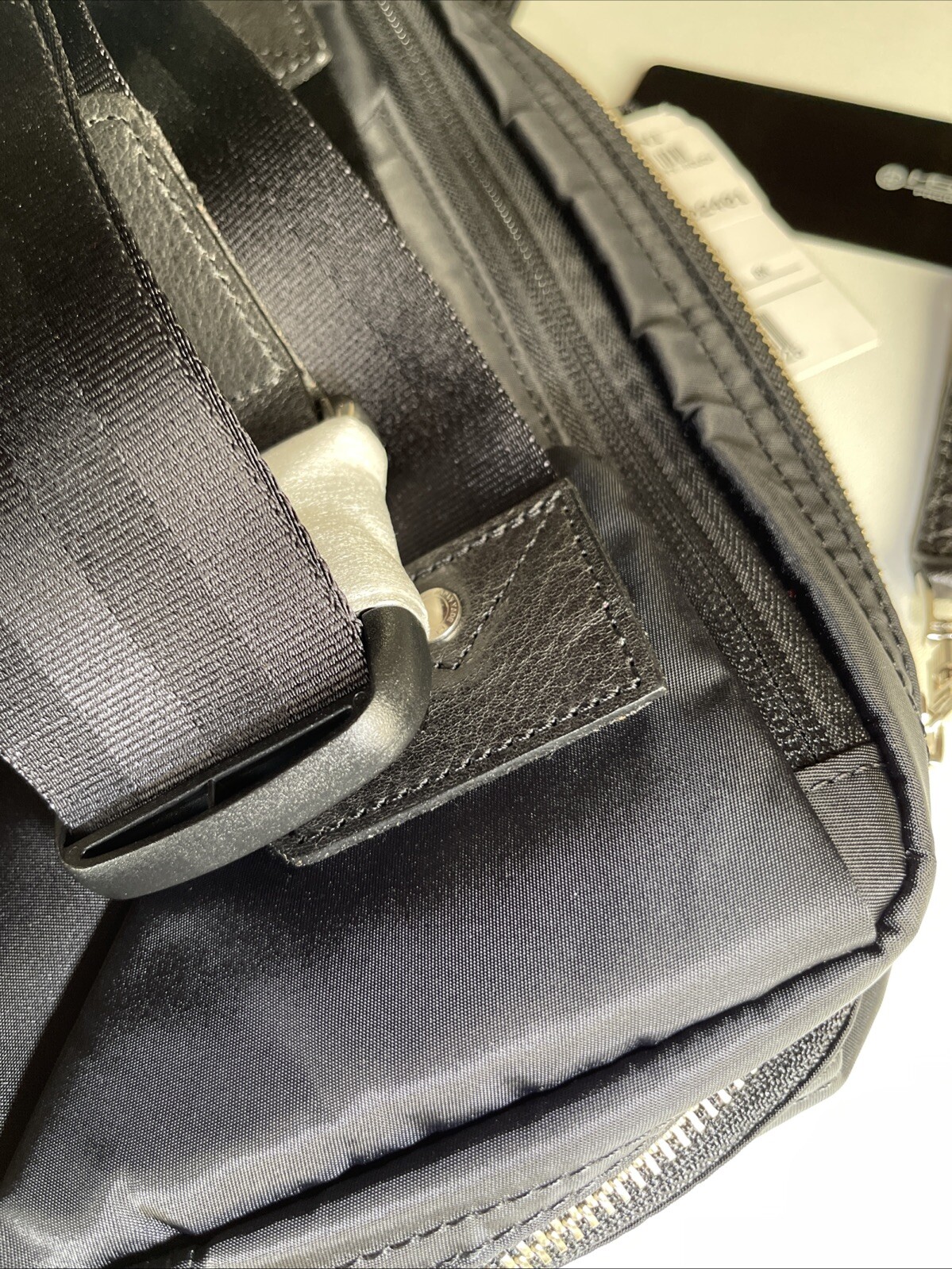 Master-Piece Co. Black Density Pouch Bag Hip Shoulder Bag