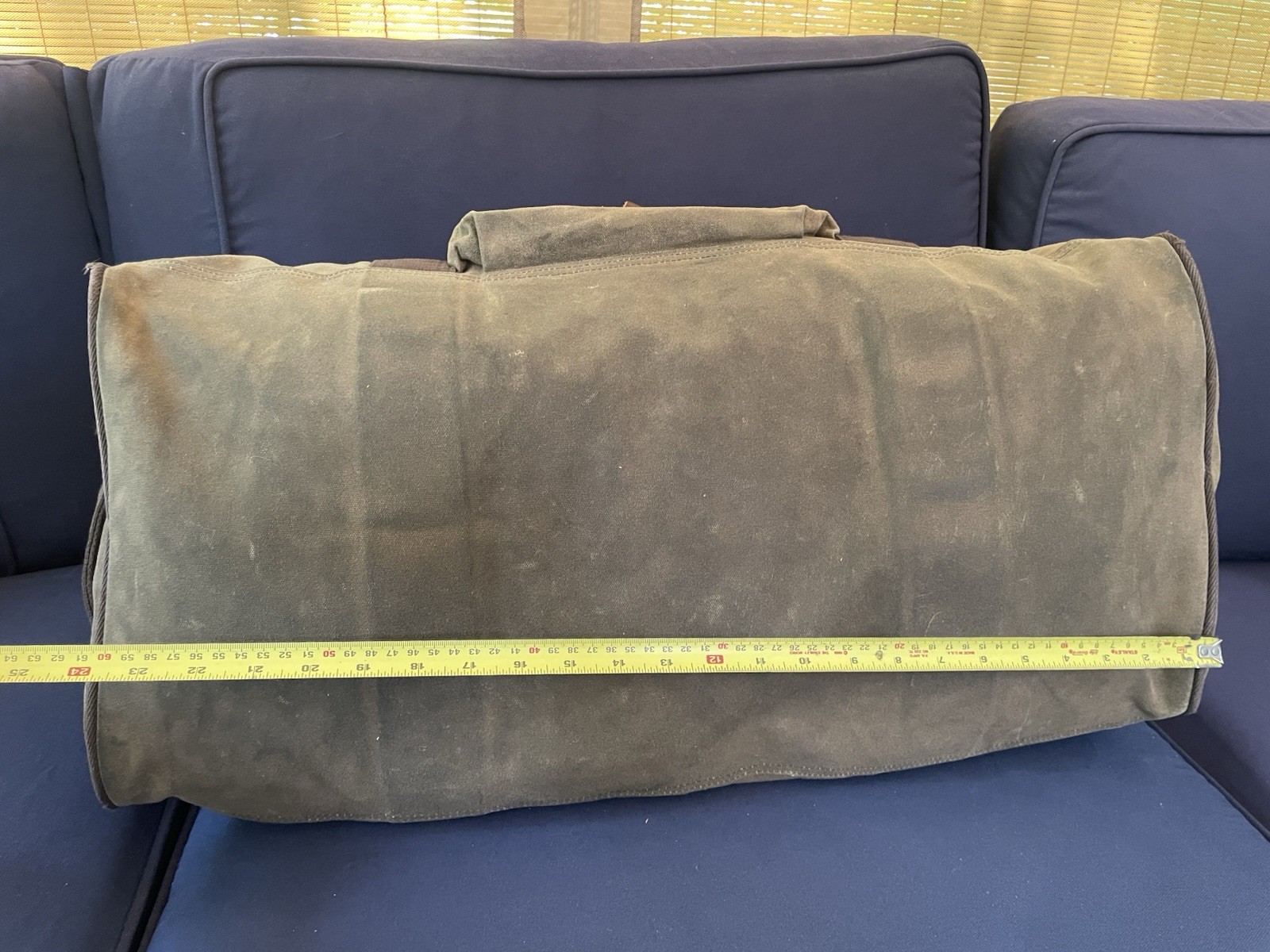 Frost River Explorer Medium Duffel Bag Waxed Canvas Leather Luggage Made in USA