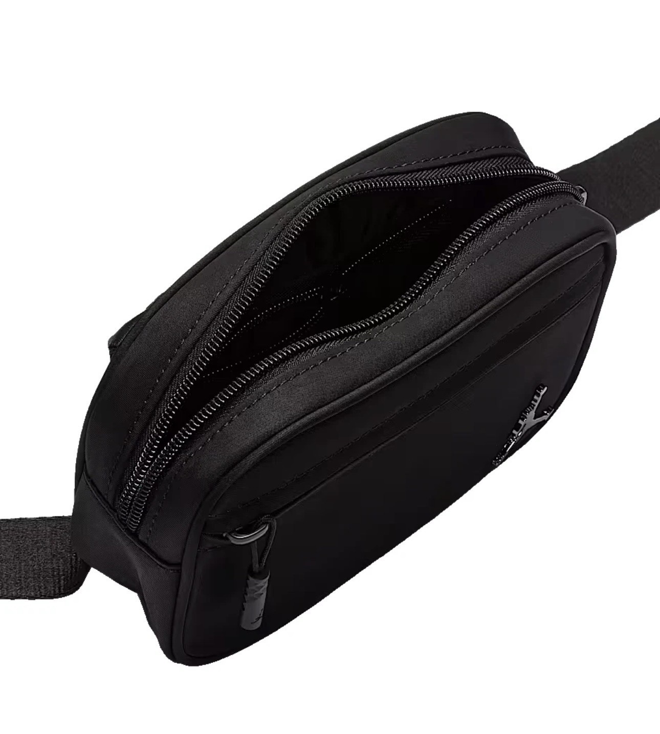 Nike Jordan Alpha Camera Bag Small Crossbody Jumpman Black Purse WA0870-023 NEW