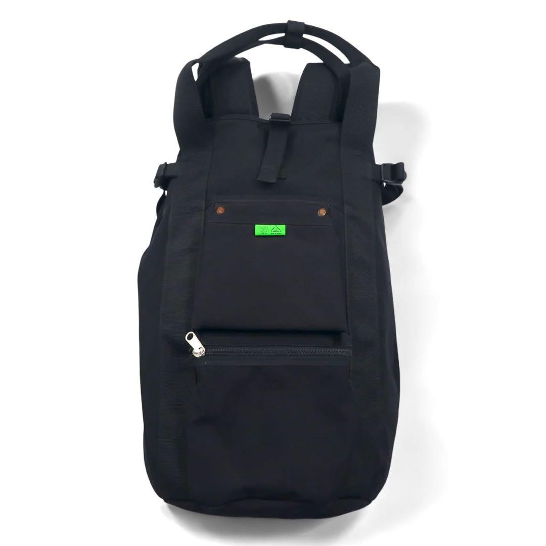 Porter Union 2Way Backpack Canvas Black Used Japan Made