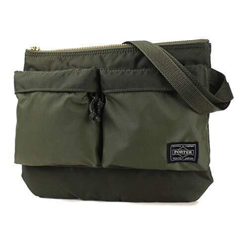 YOSHIDA BAG PORTER 855-05458 FORCE SHOULDER BAG Olive drab Green F/S NEW
