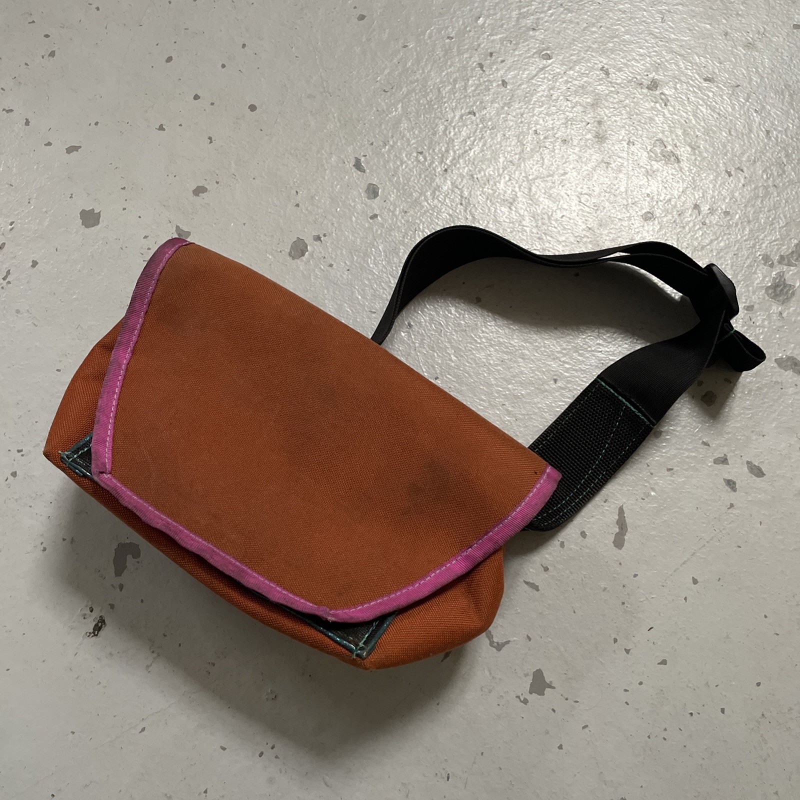 Black Star Bags Mini Bike Messenger Courier Bag Made USA Portland RARE