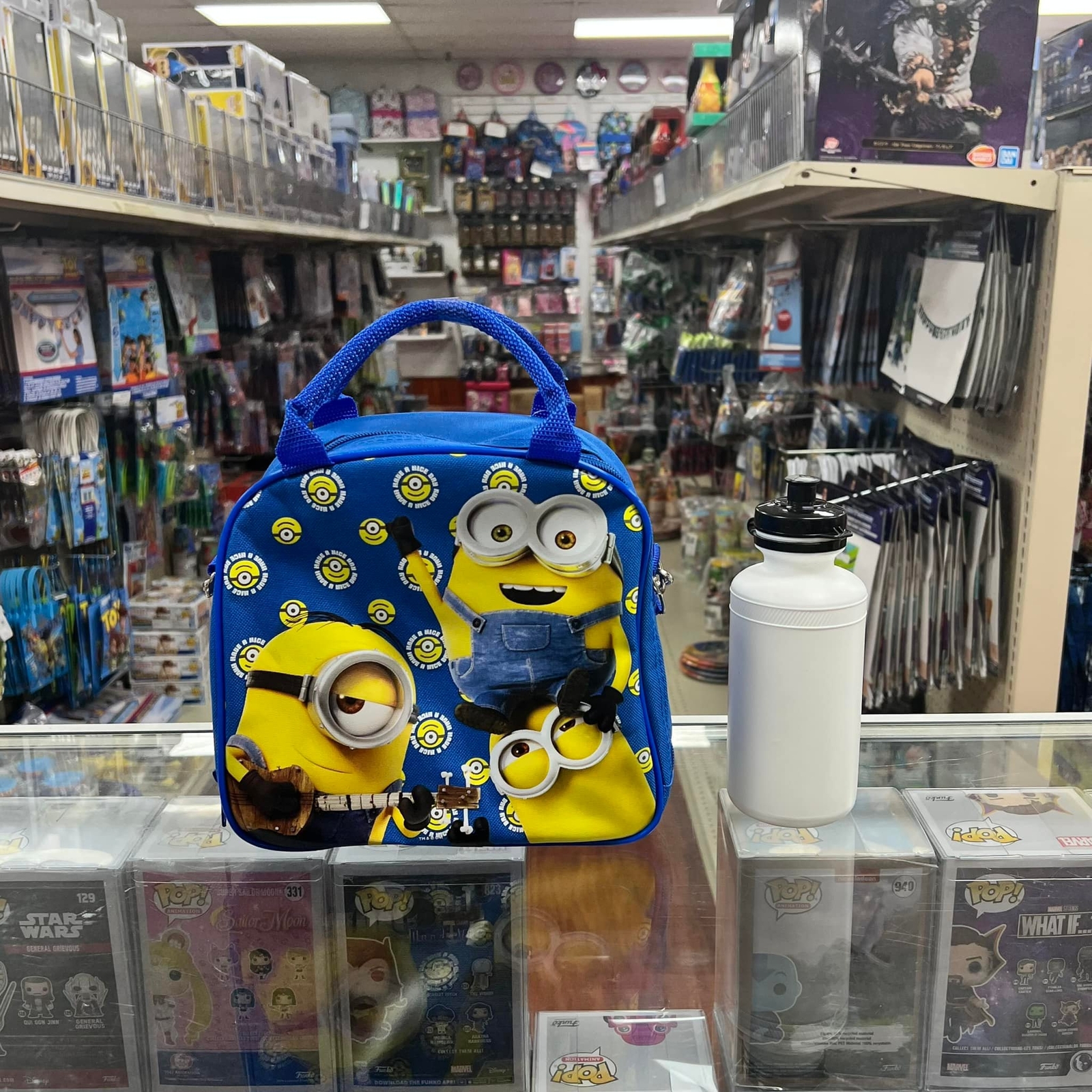 Despicable Me Minions Authentic Licensed insulated Lunch Bag (Royal Blue)
