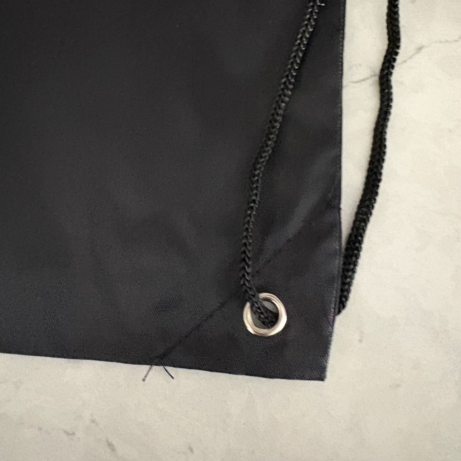K&N Superior Air Flow Nylon Drawstring Bag Black with Booklet & 2 Logo Stickers