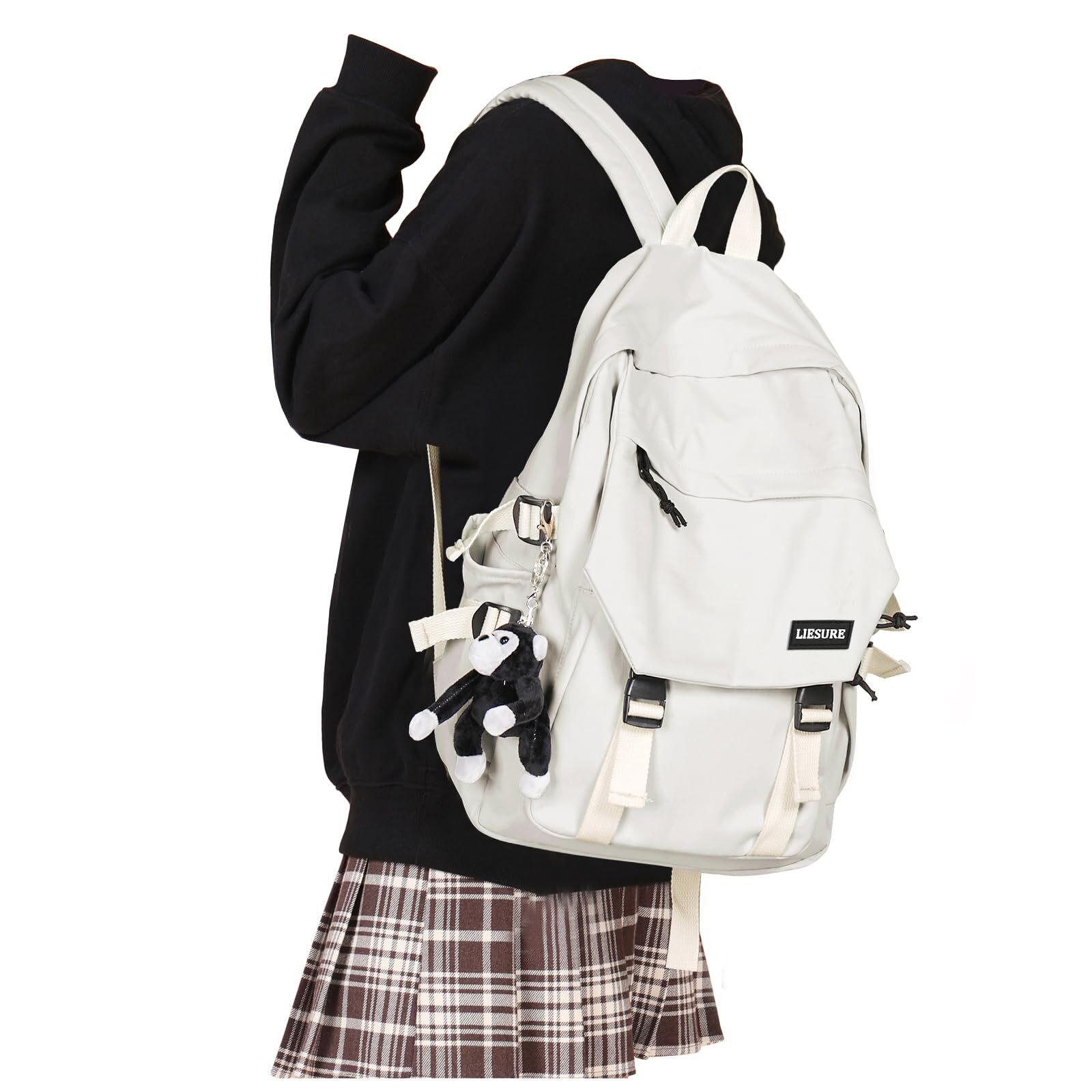 Lightweight School Bag Casual Daypack College Laptop Backpack for Men Women W…