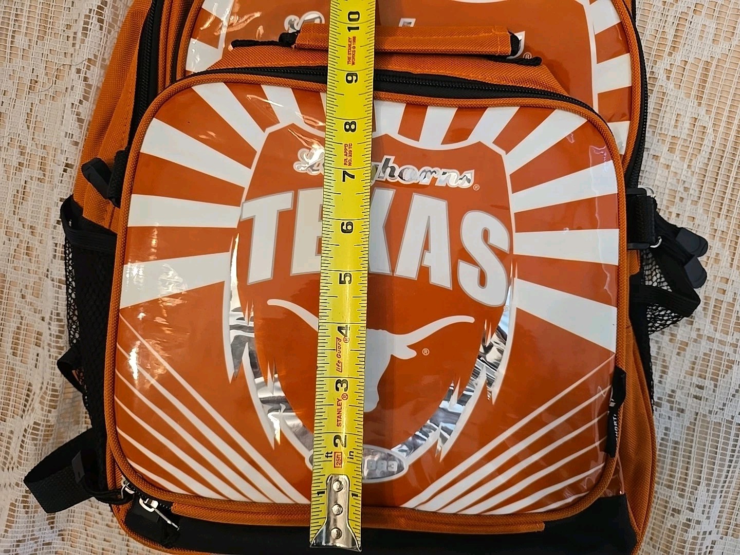 New Texas Longhorns Back Pack UT School Gym Book Bag Backpack & Lunchbox