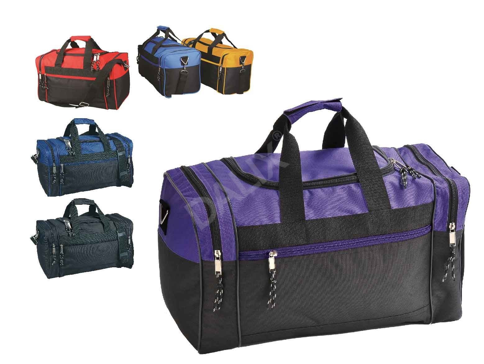17″ Duffle Bag Duffel Travel Size Sports Gym Bags Workout Blank Carry-on Luggage