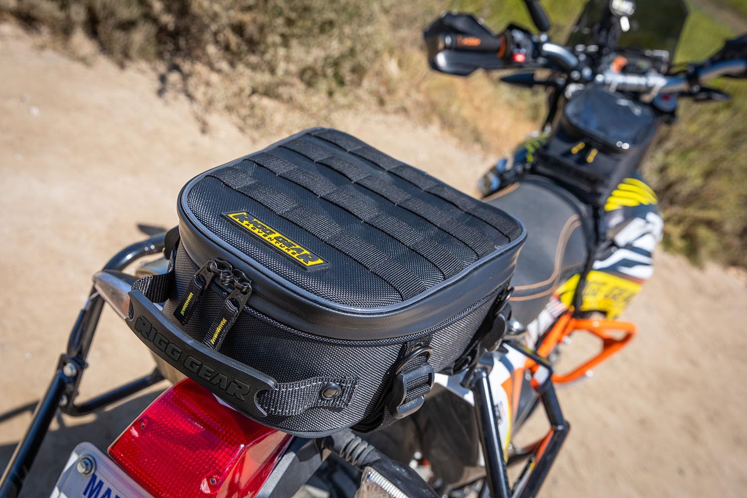 Nelson-Rigg Trails End Lite Motorcycle Tail Bag for Easy Packing
