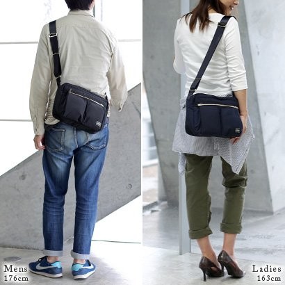 PORTER Shoulder Bag (S) [Draft] 656-06174 3. Navy