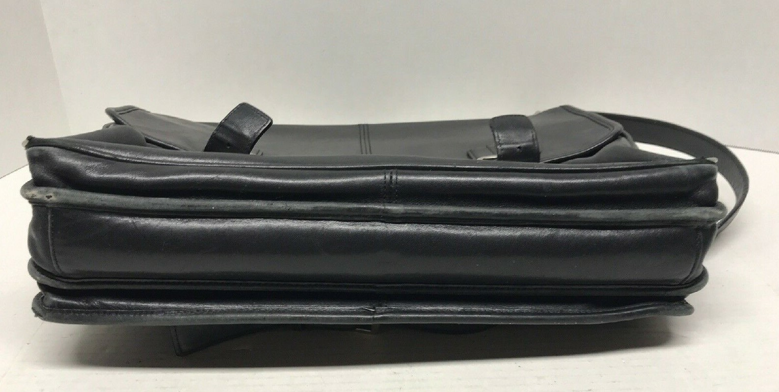 Coach Metropolitan Briefcase laptop Messenger bag black leather J053-6455