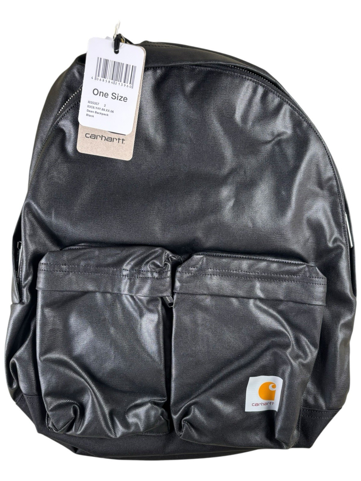 Carhartt WIP Dean Backpack Rucksack RRP £130 Black 19L Laptop Work School Bag