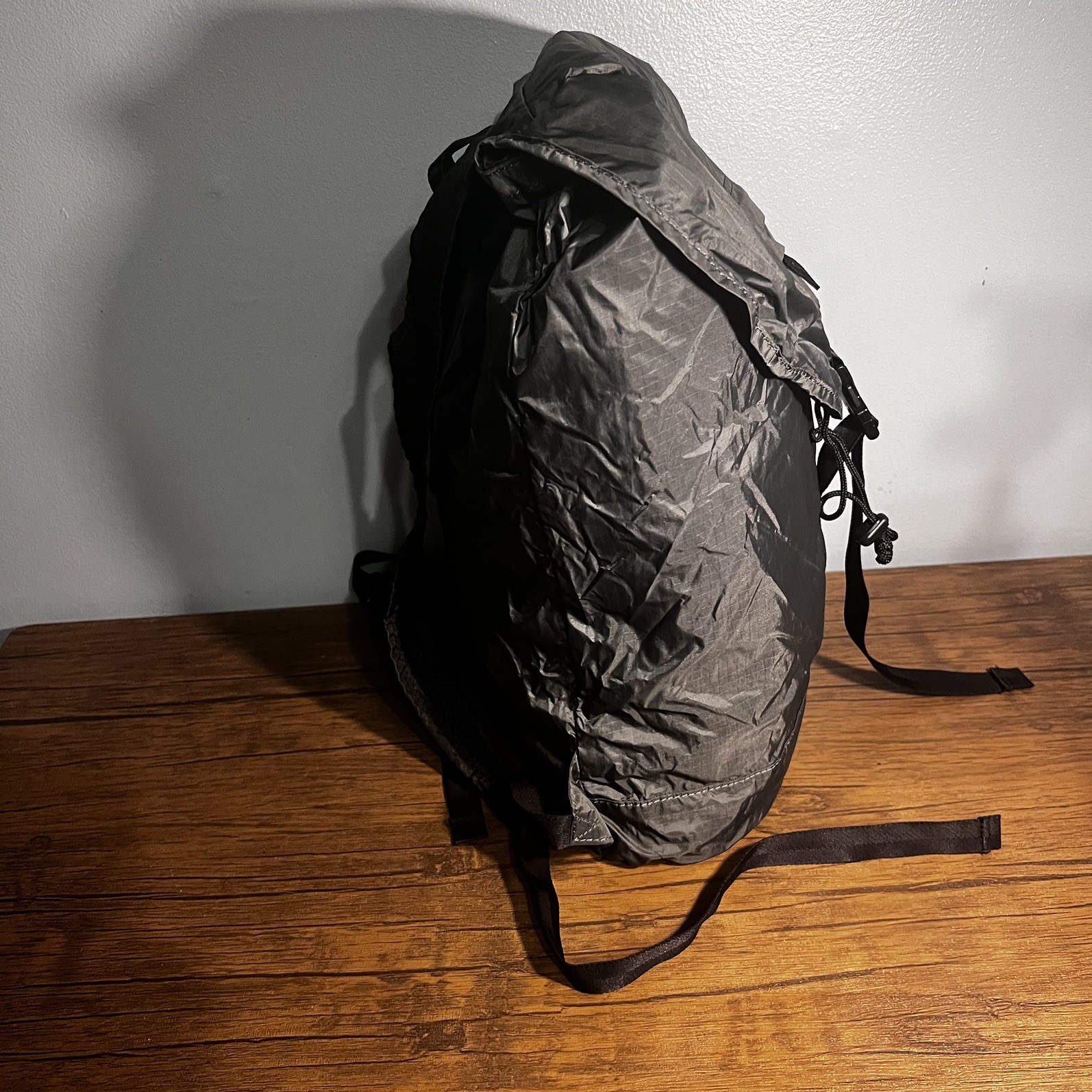 HURLEY PACKABLE BACKPACK MODEL HZQ020048NS 1028 GREY/BLACK