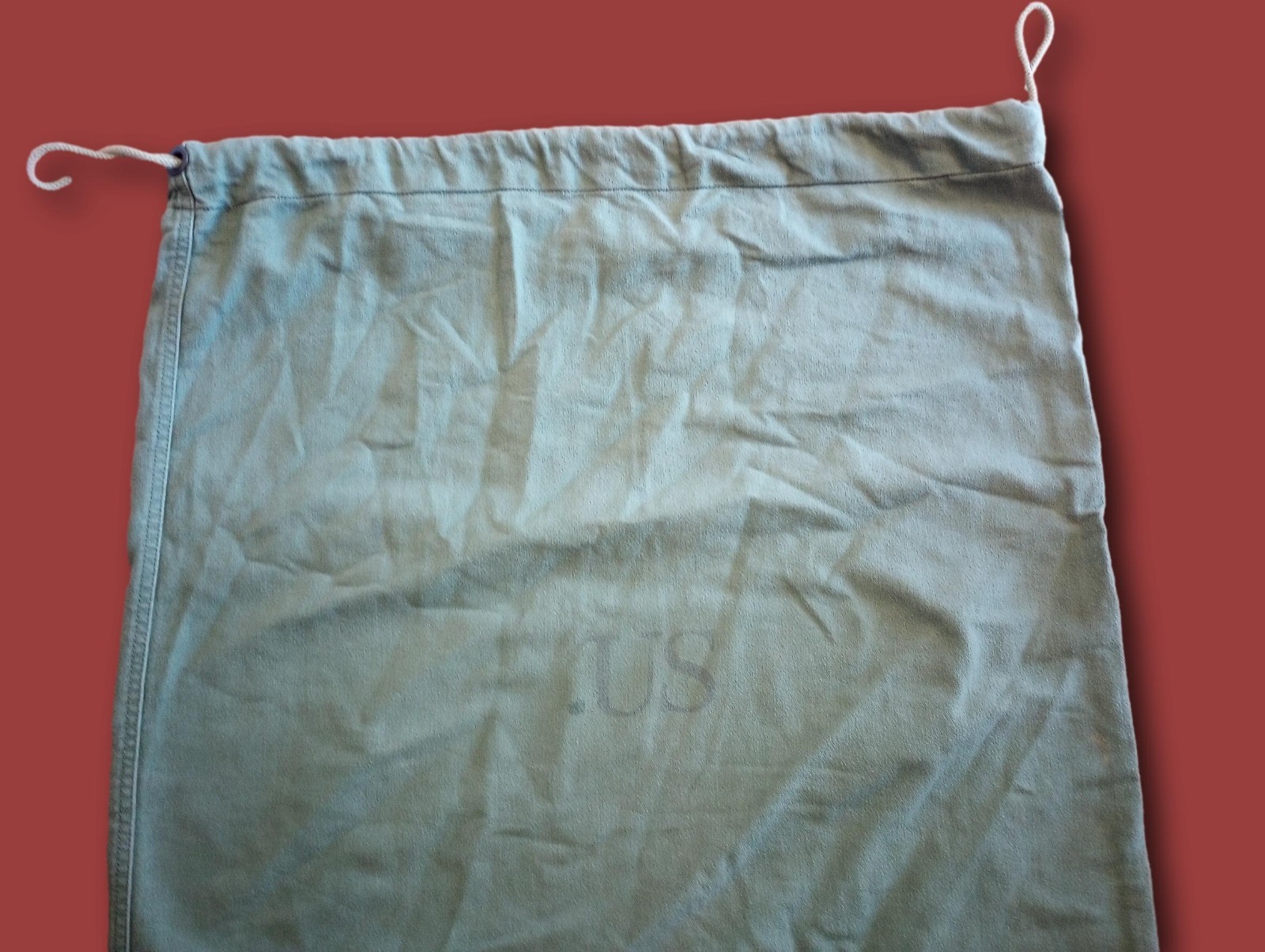 ARMY MILITARY ISSUE LAUNDRY BAG BARRACKS CLOTHES UTILITY BAG 24″X31″ USED