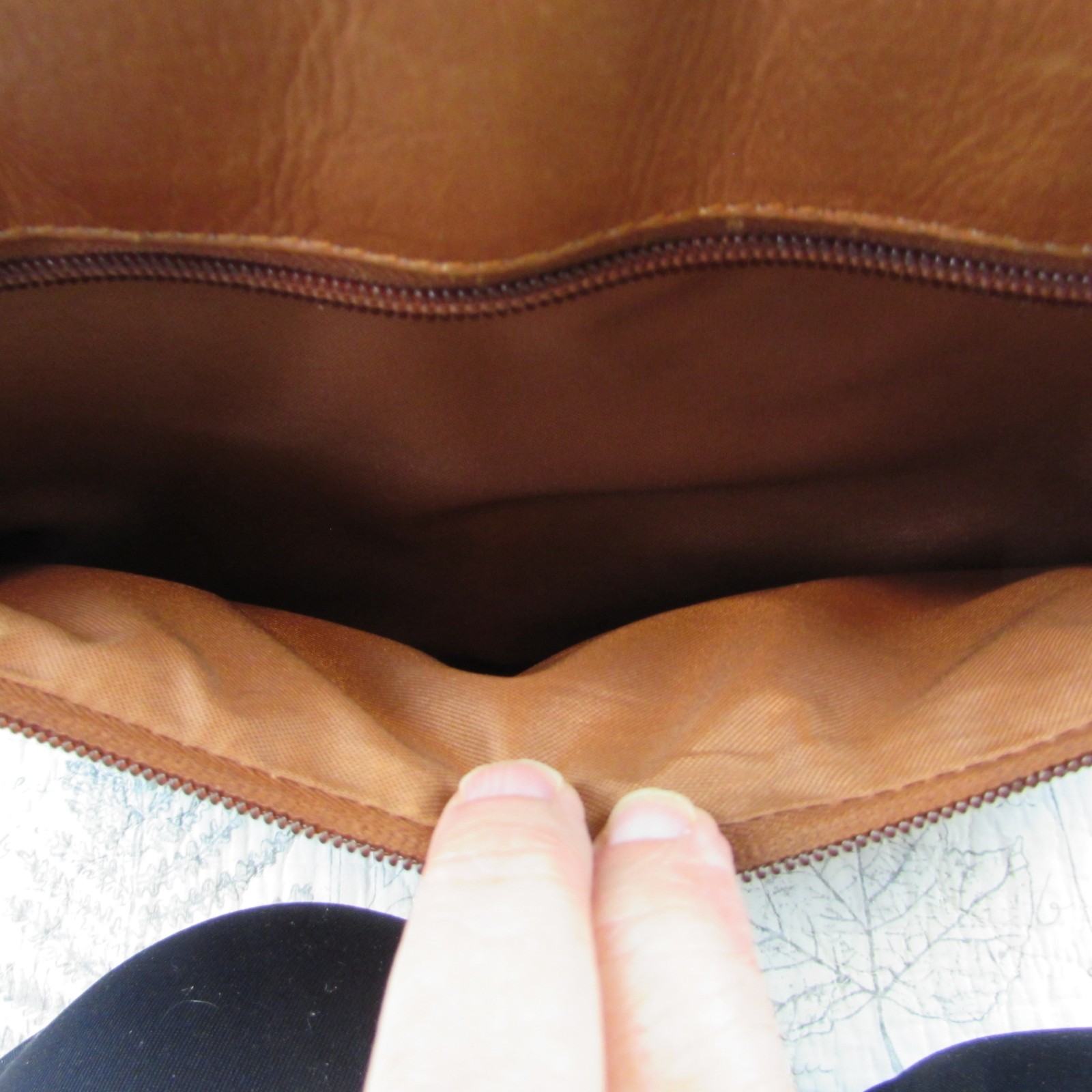 Claire Chase Executive rolling laptop bag Top Grain Cowhide leather airlines