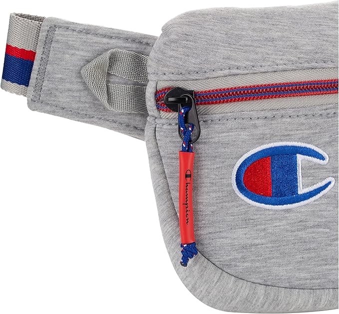 Champion Attribute Waistbag ✩ Gray Fanny Pack ✩ Unisex Travel Gym Streetwear!