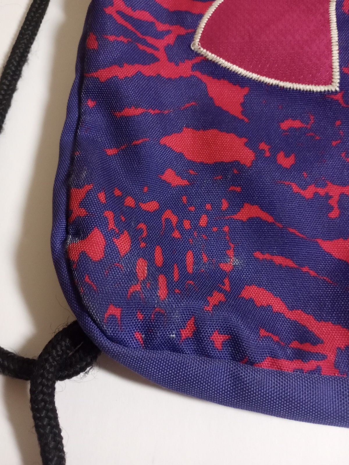 Unisex Under Armour 100% polyester Sackpack Backpack Purple 💜 Gym Bag