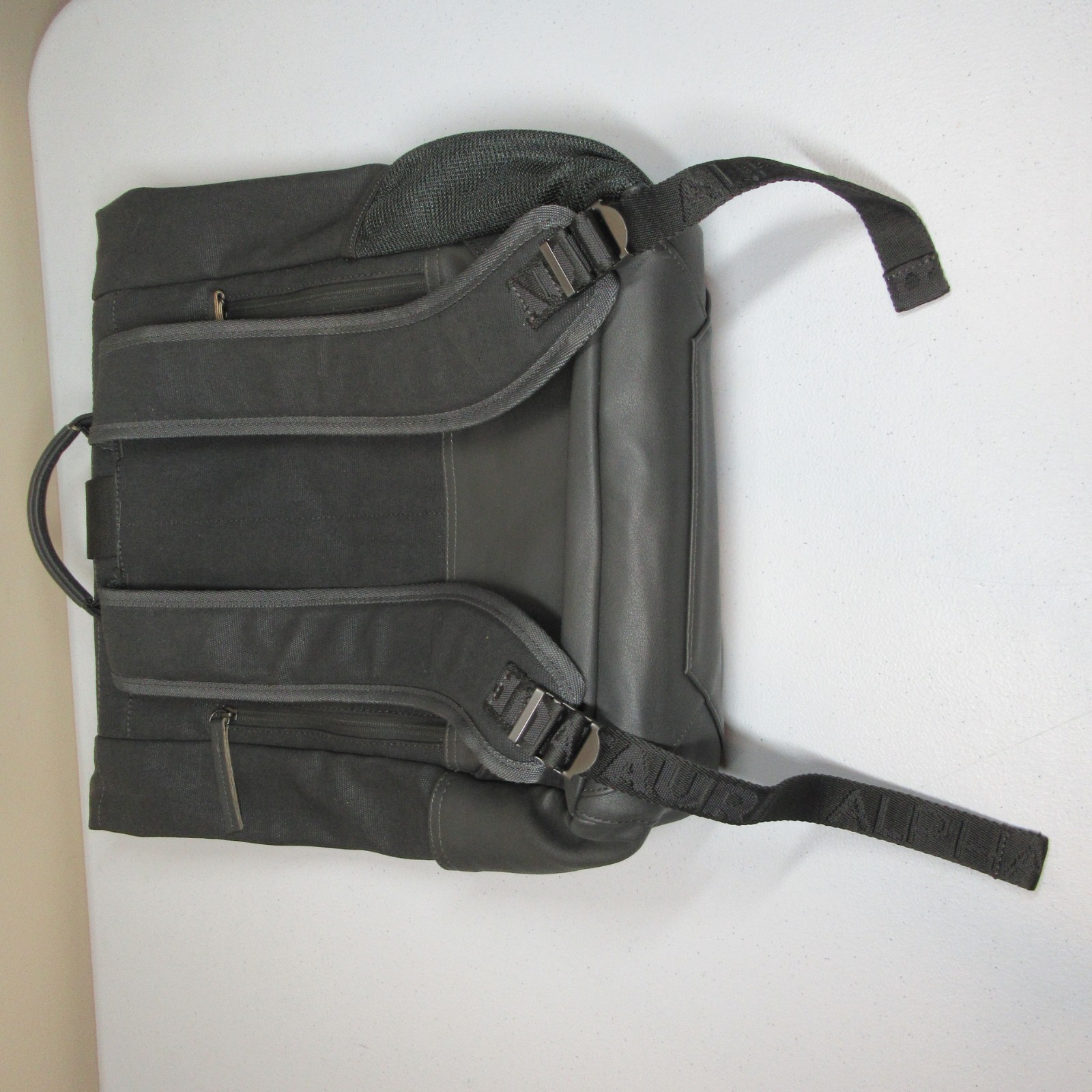 AlphaTauri Red Bull Backpack Gray Top Load Travel Work Bag Limited Edition F1