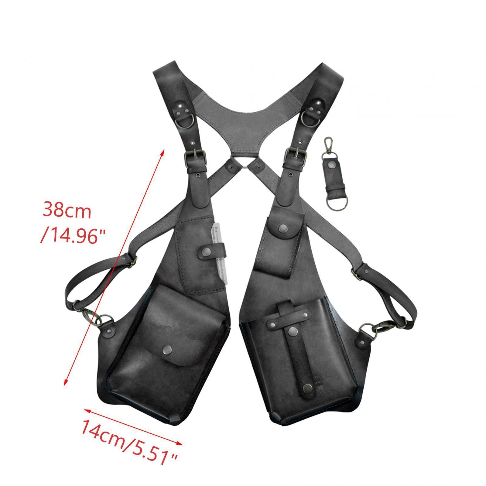 Hidden Underarm Shoulder Bag Mobile Phone Bag Travel black