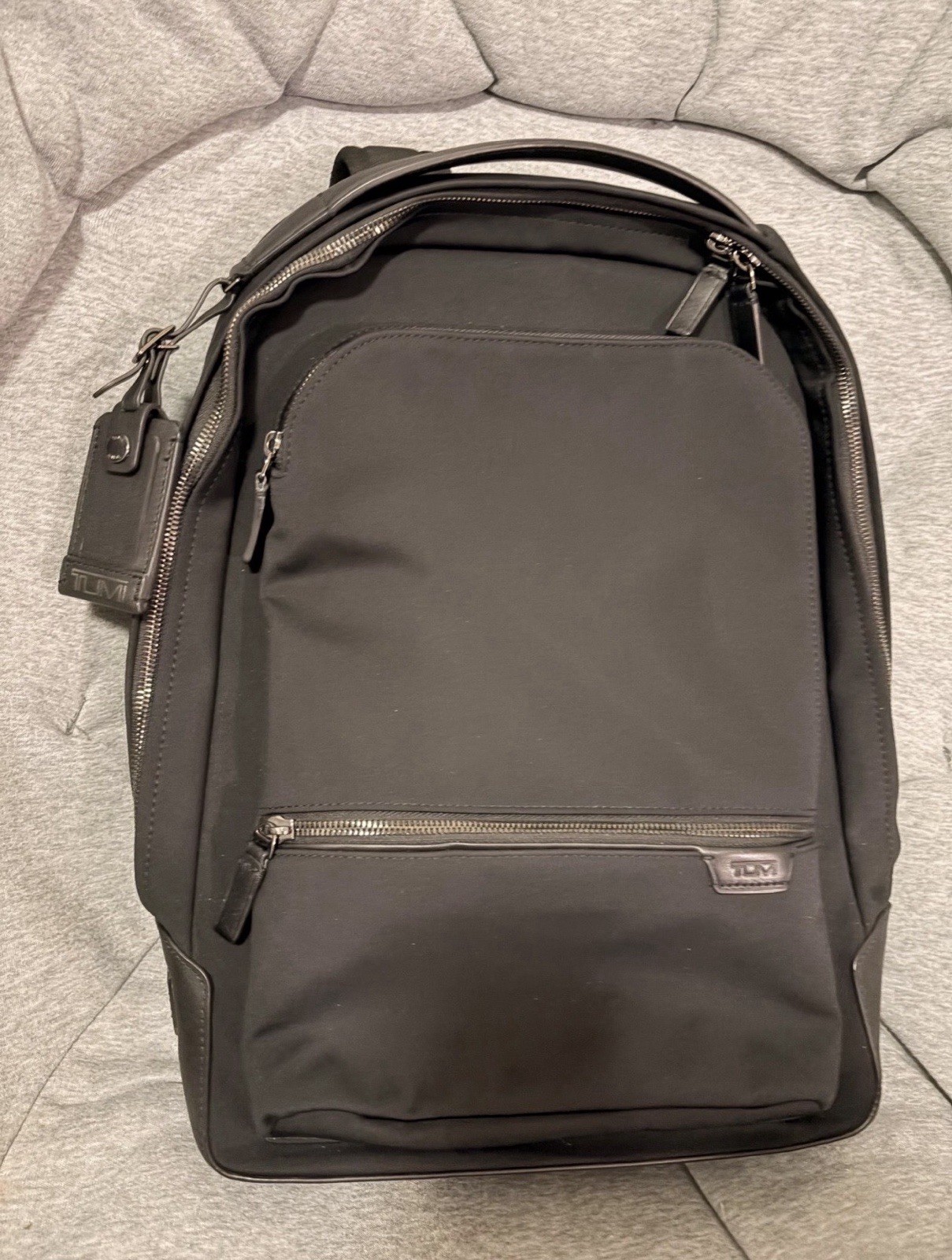 NWT TUMI Harrison Bradner Black Backpack Rucksack Bag Nylon $575