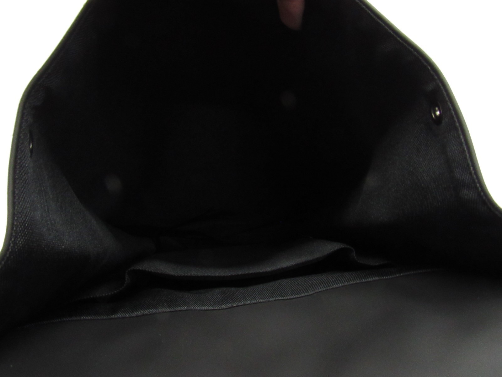 Rains Black Mini Waterproof Minimalist Polyurethane Travel Laptop Backpack