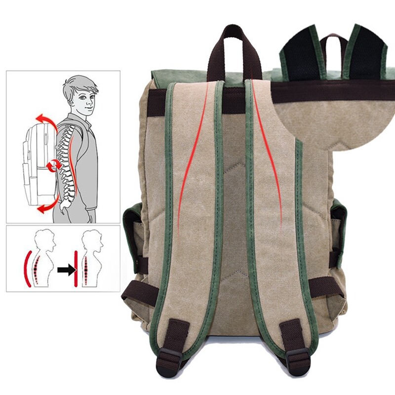 Anime Attack on Titan Backpack Shoulder Bag Student School Bag Laptop Bag Unisex