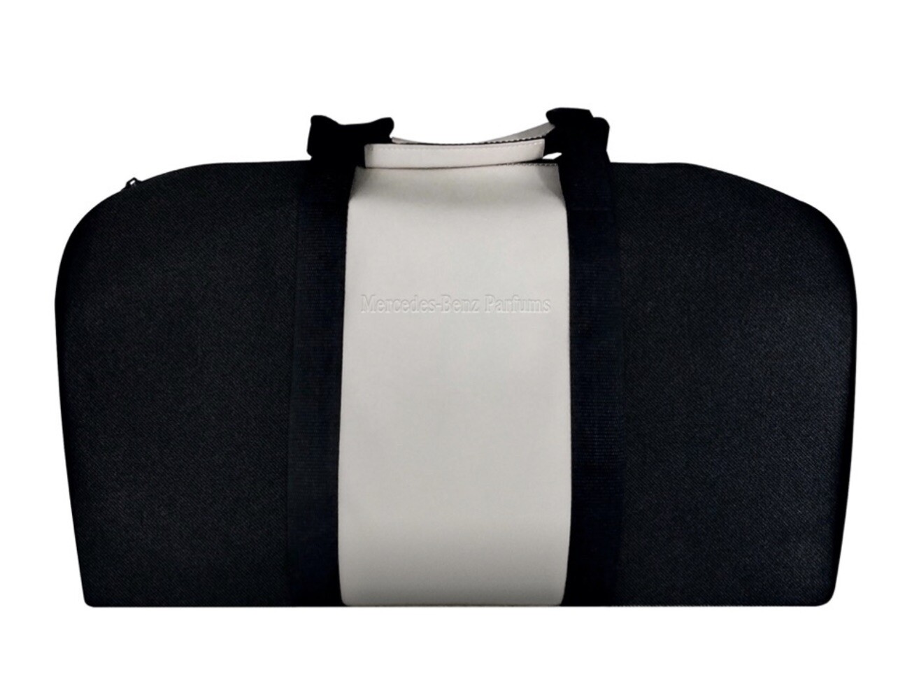 Mercedes Benz-Travel Bag/Tote/ Weekender Gym/Spa Black/Beige Canvas-(NEW IN BAG)