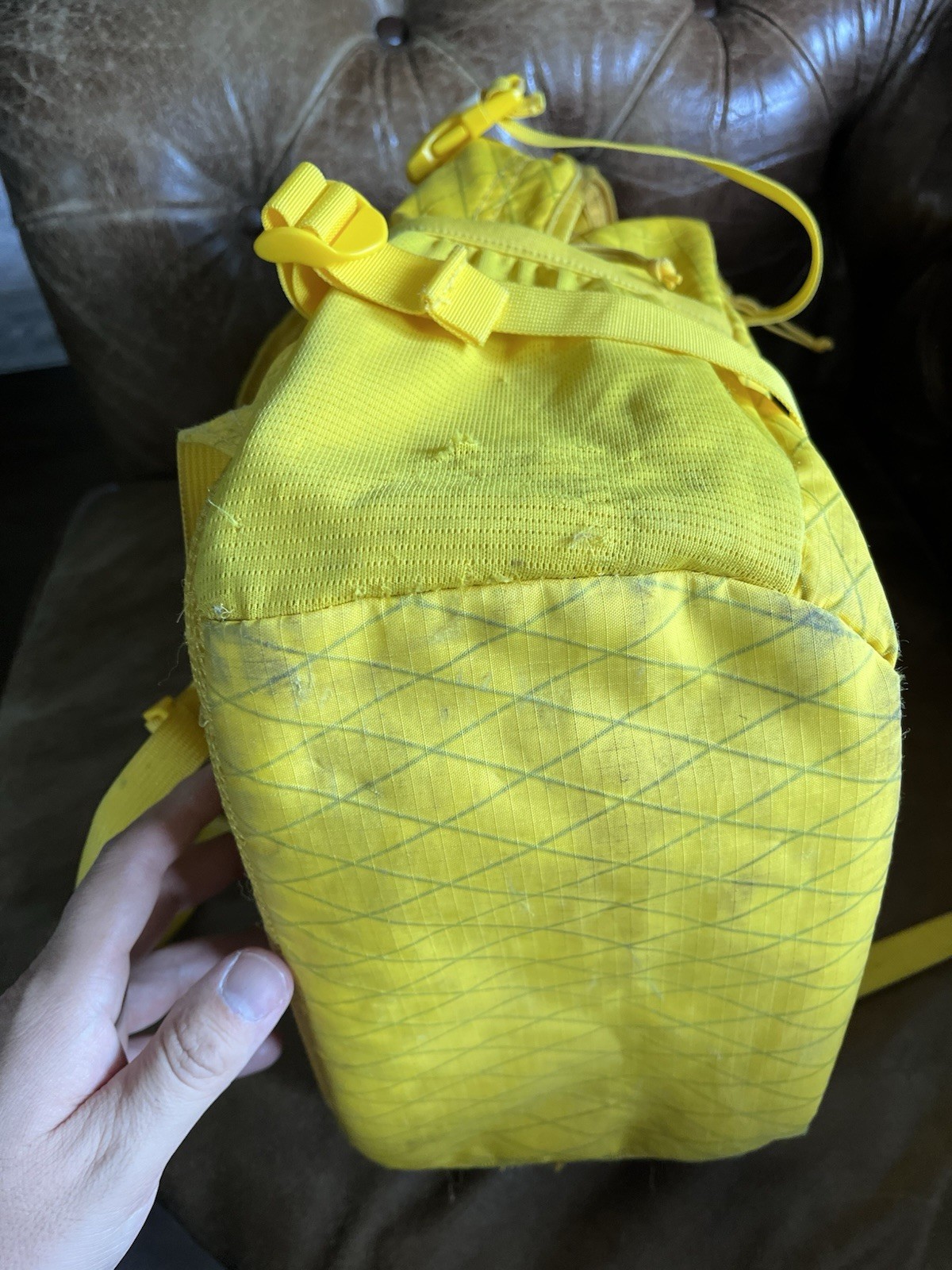 Supreme FW18 Backpack in Yellow