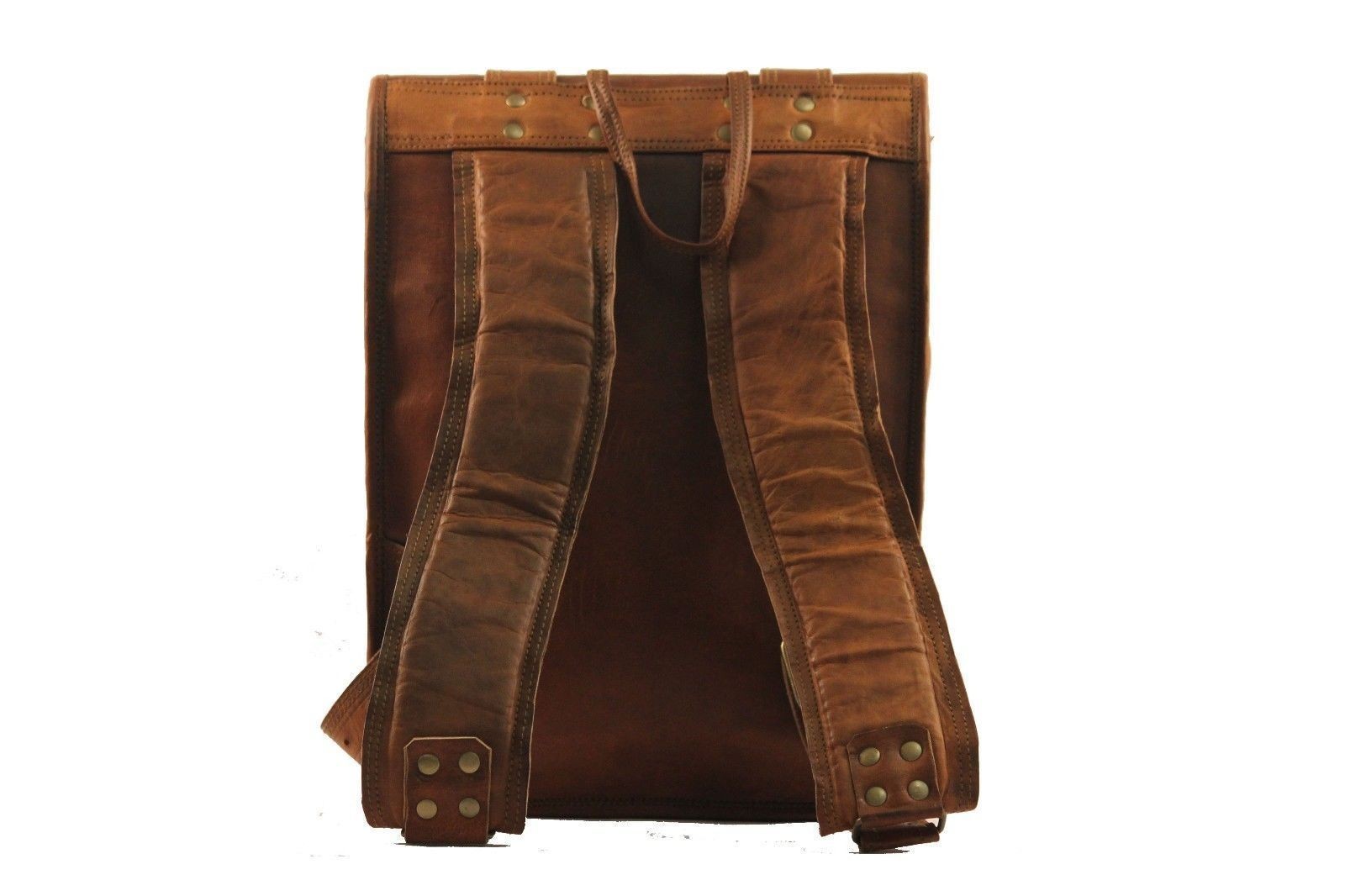 New Genuine Leather Back Pack Rucksack Travel Bag For Men’s and Women’s