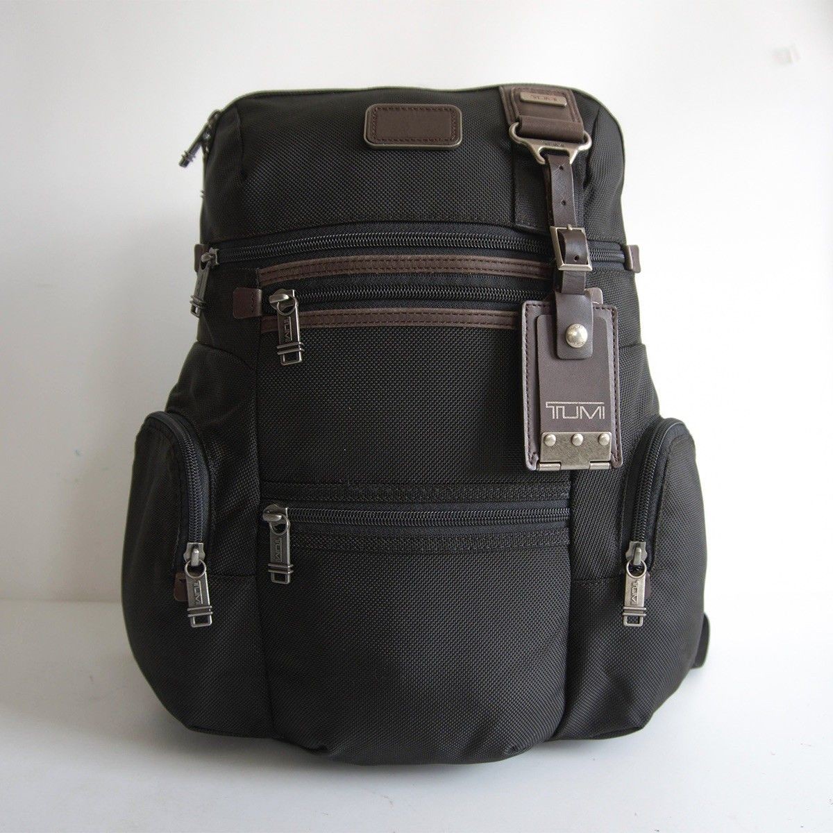 Tumi Alpha Bravo Knox Backpack Black 41cm Storage & Multiple Pockets