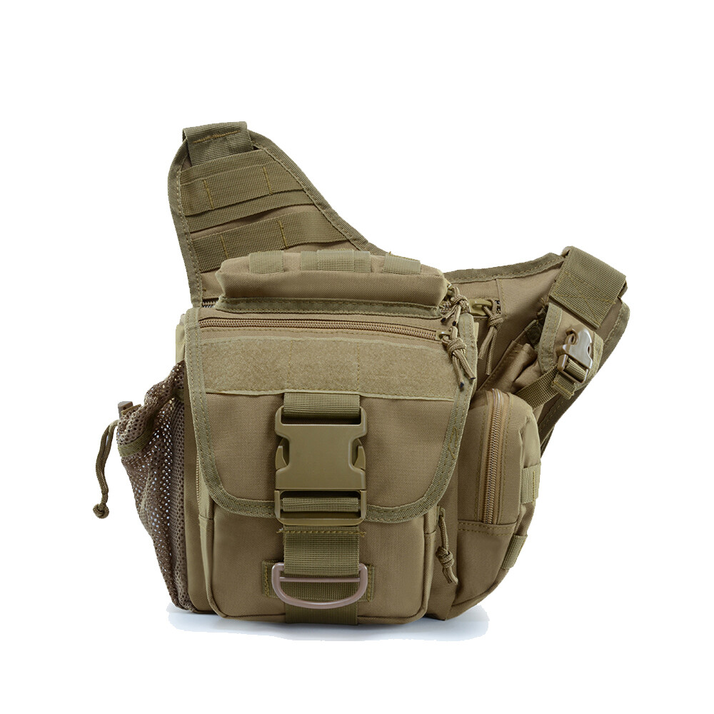 Tactical Sling Bag Military Shoulder Bag Pack Cross-body Backpack for Fishing US