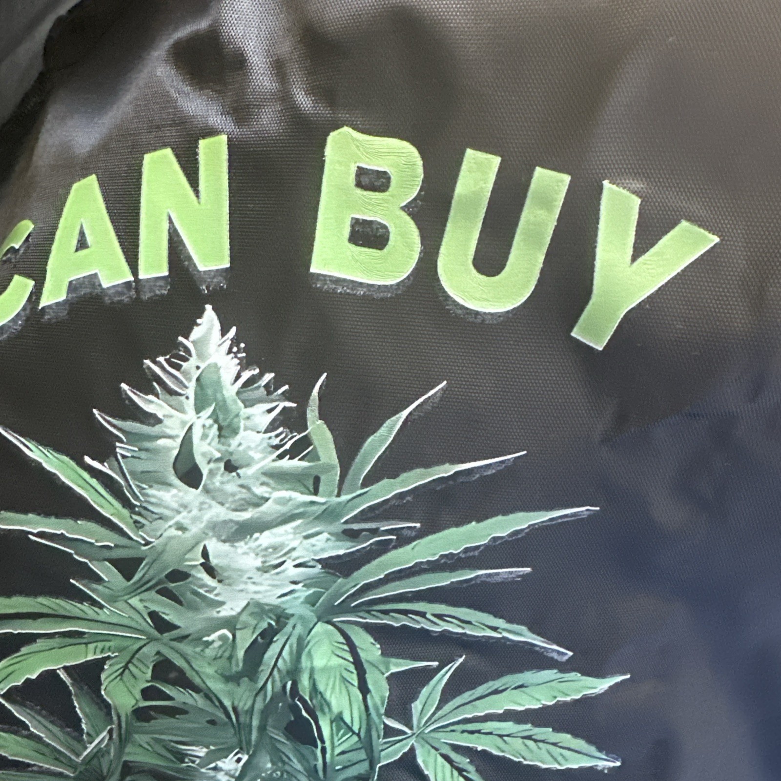 Drawstring Backpack “I Can Buy Myself Flowers”
