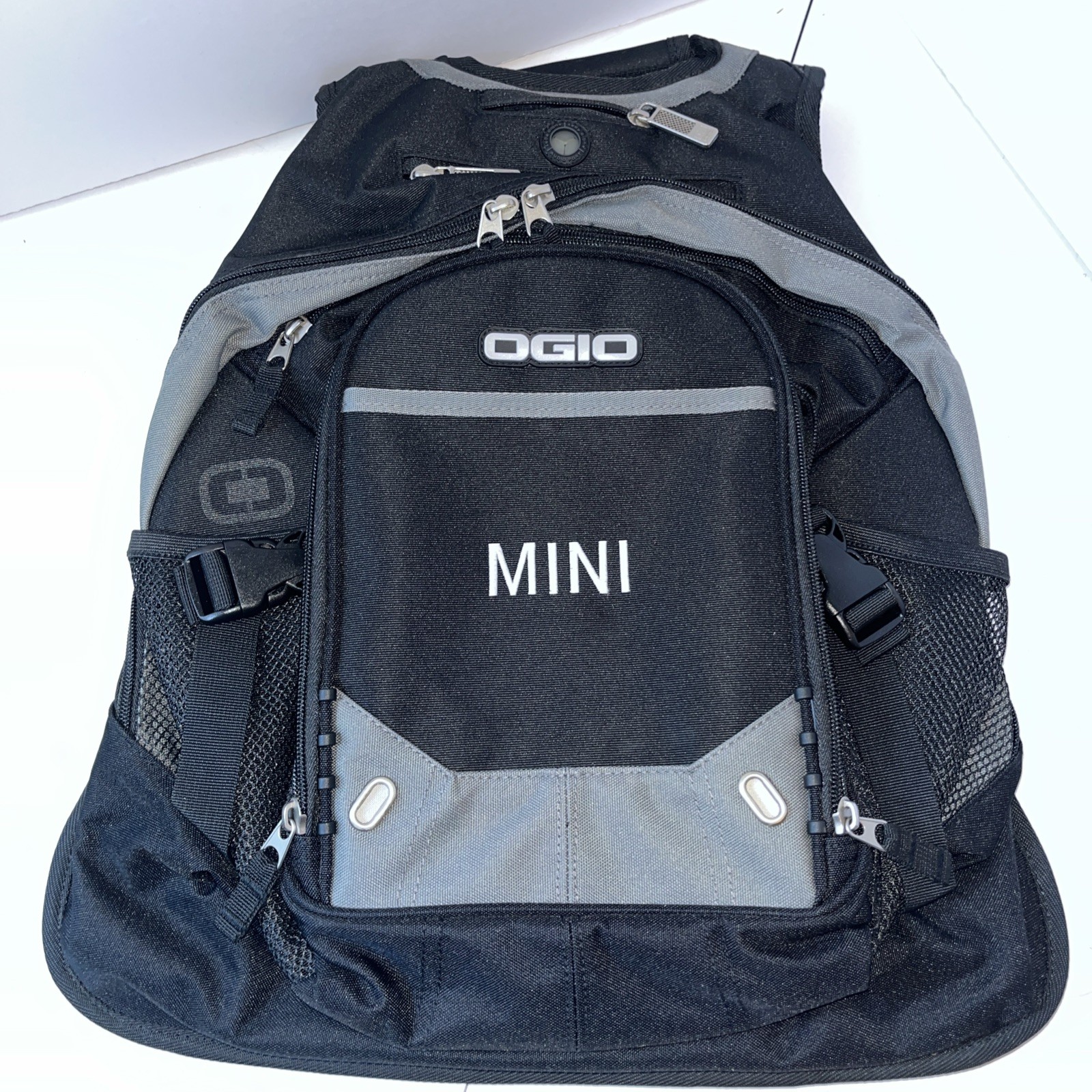Ogio Fugitive Backpack Black Laptop Bag ‘mini Cooper Embroidered