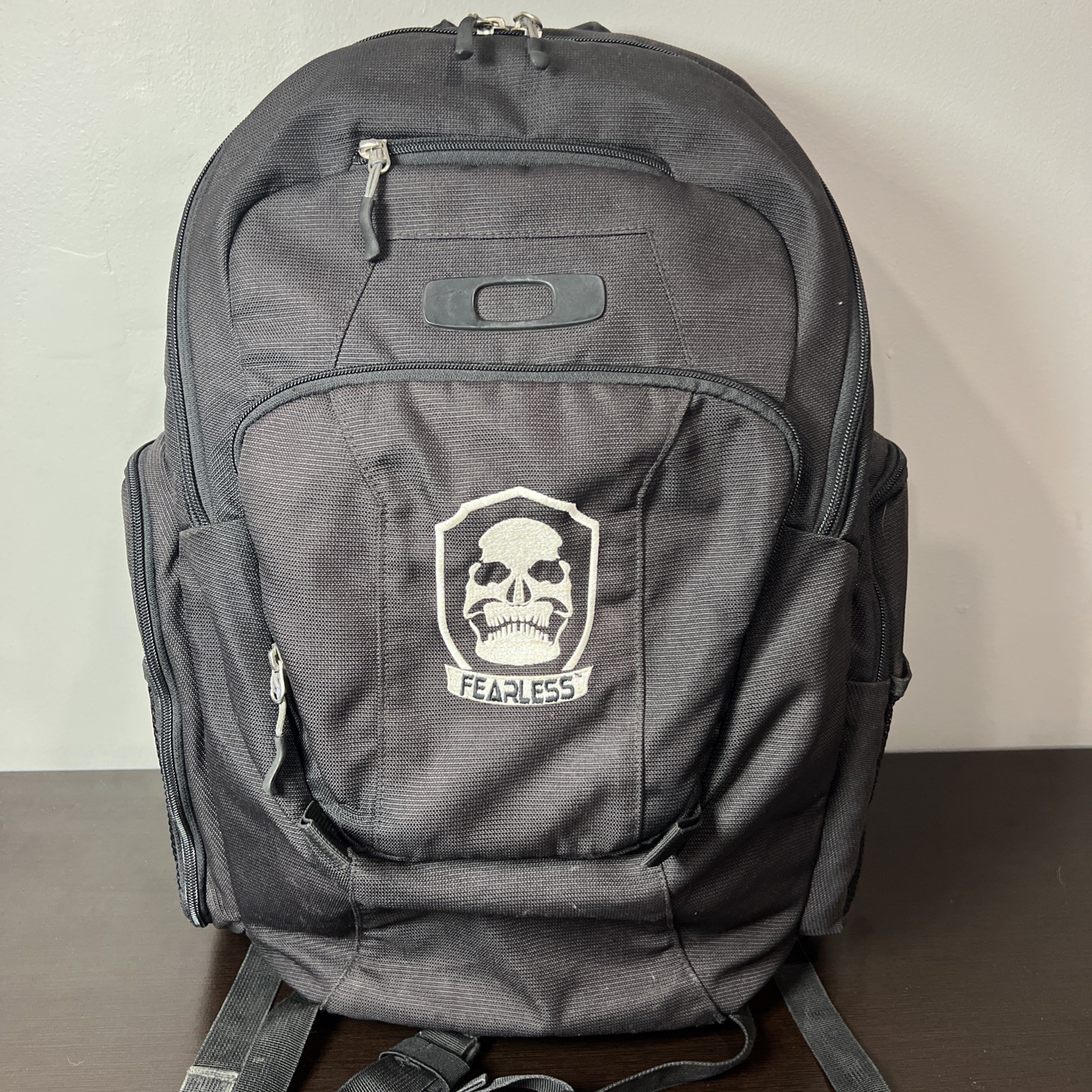 Oakley Enduro 20L 3.0 Backpack Blackout Laptop Bag With Custom Fearless Patch