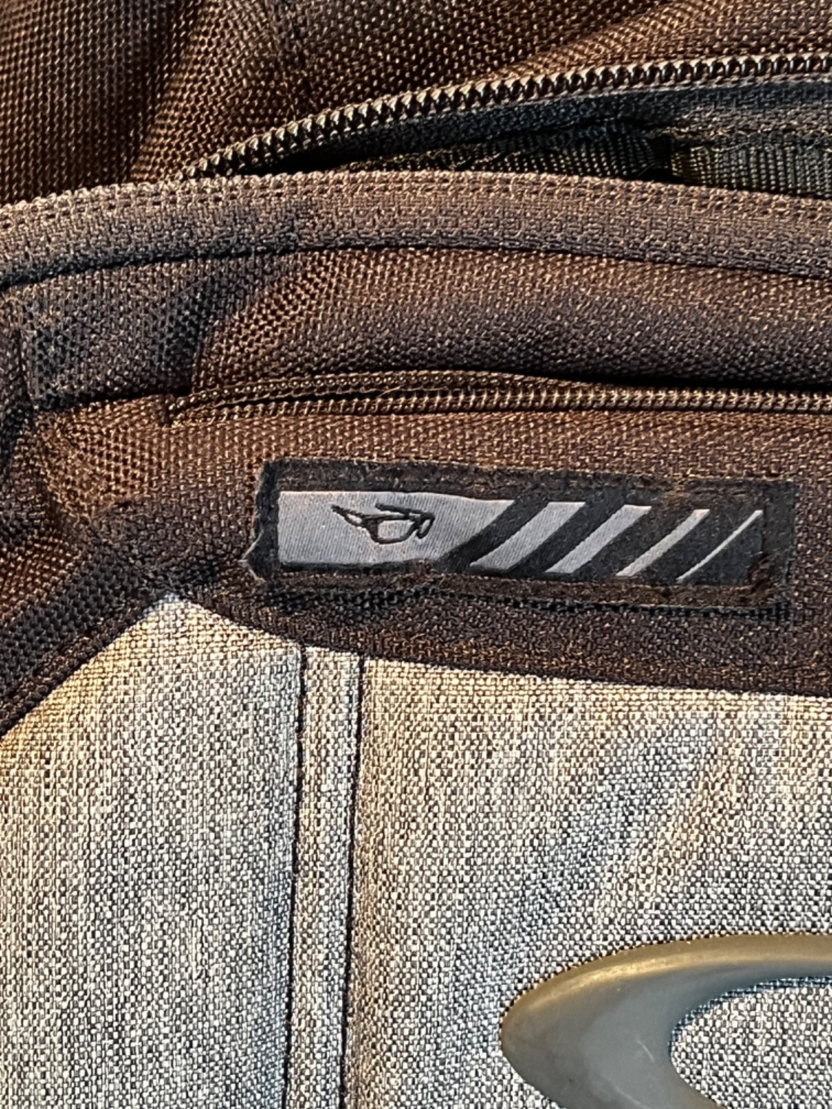 Oakley Backpack Gray Black Large Multi Pocket Laptop School Travel Bag
