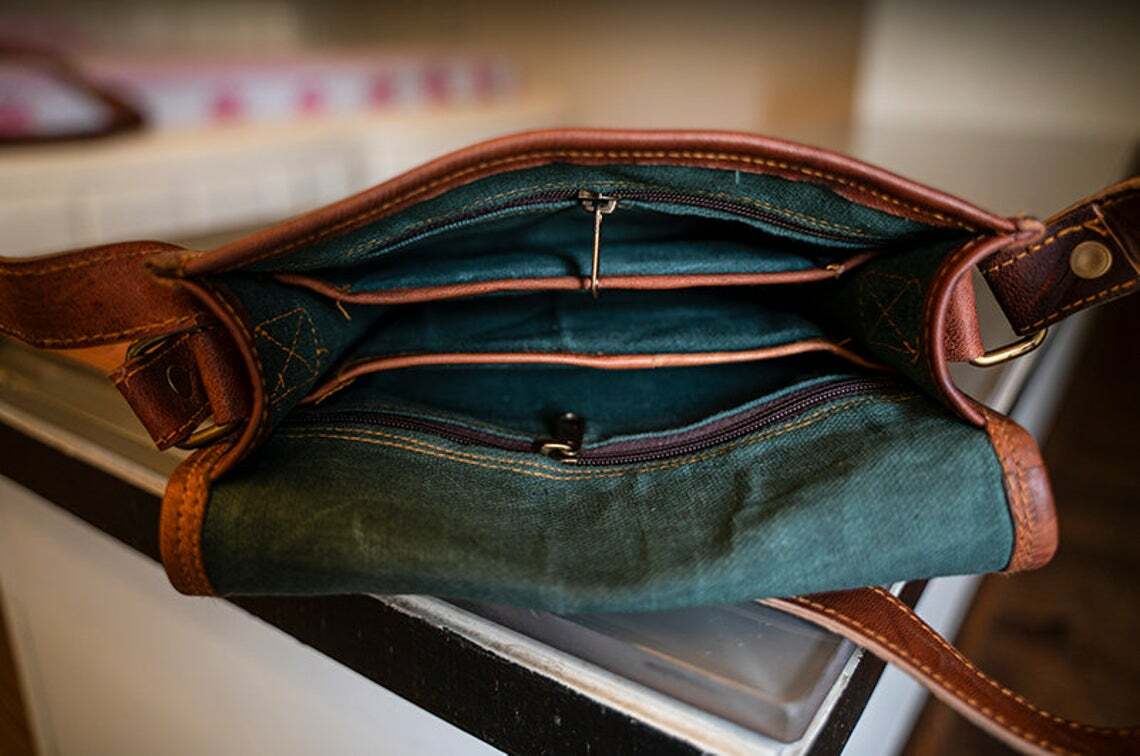 Retro Classic Fashion Shoulder Bag Stunning Vintage Leather Satchel Messenger