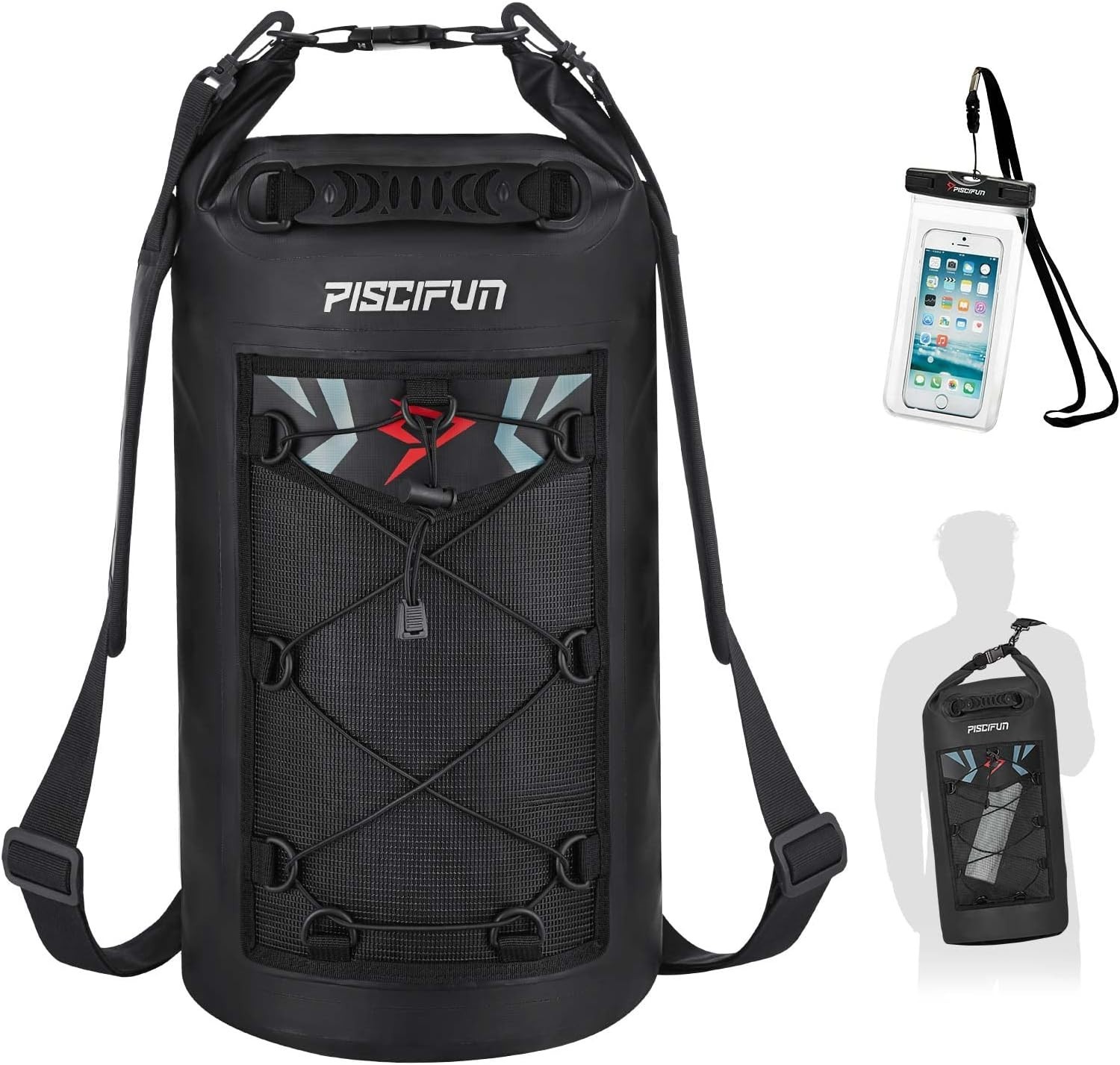 “Mochila Impermeable Bolsa Mujeres Hombres Bolsa Flotante Mochila Seca 10/20/30/