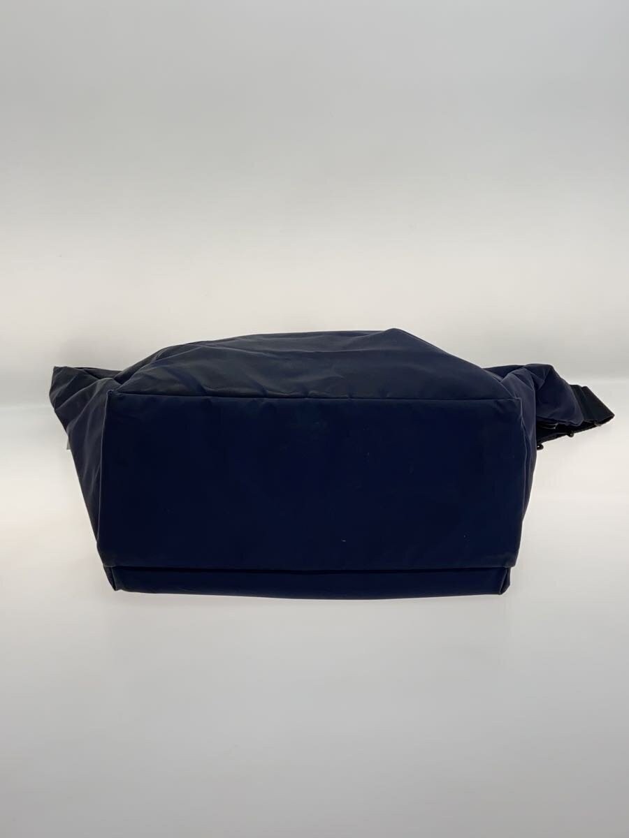Authentic PORTER Navy Shoulder Bag, 12cm Depth, 22cm Height, 26cm Width