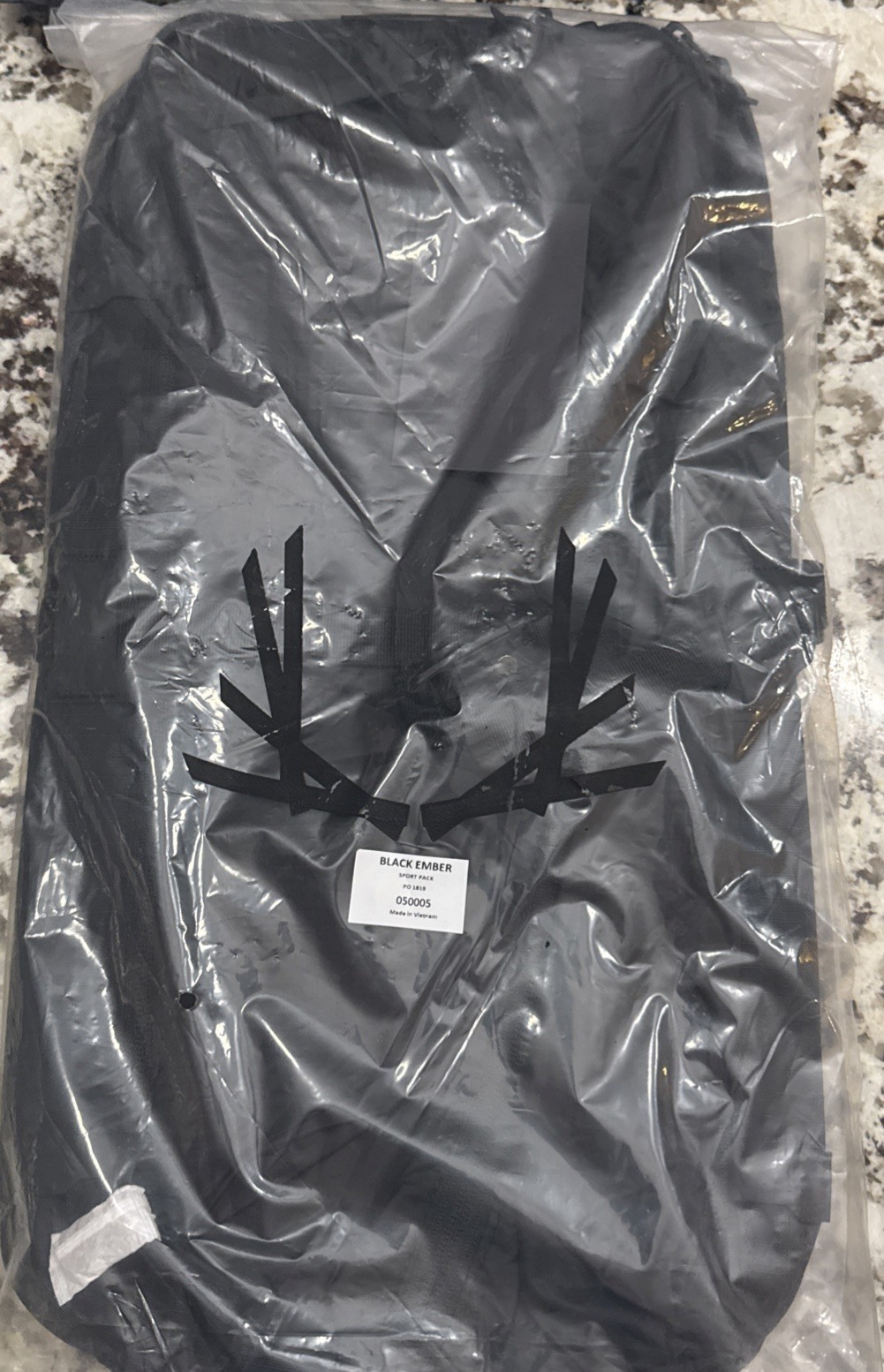 Black Ember Sport Pack expansion pouch for Critical backpack