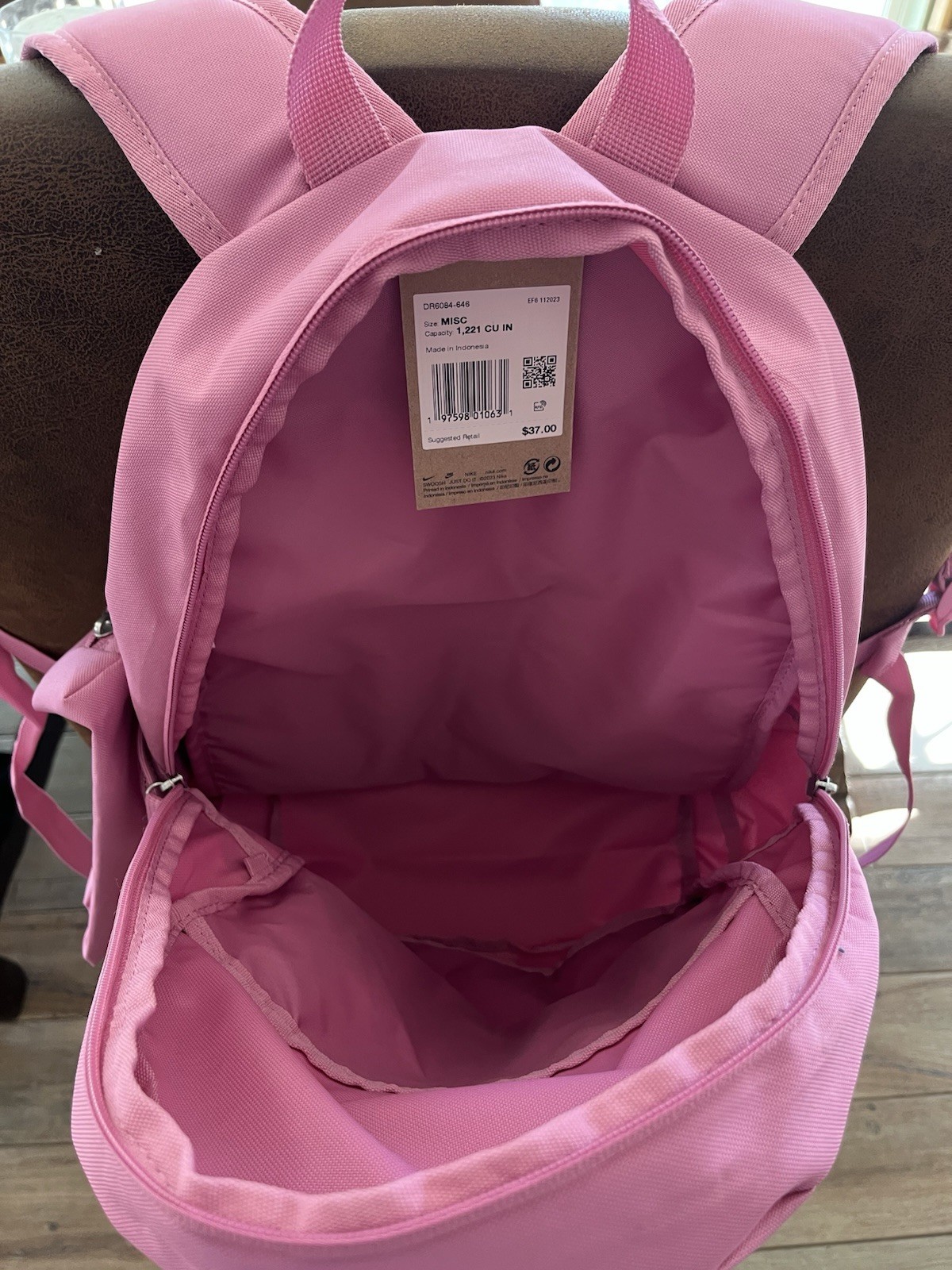 Nike Element Backpack (Pink Glaze/ White) One Size New with Tags