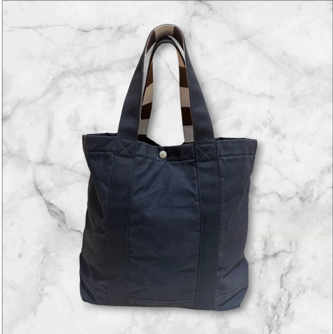Authentic PORTER PORTER PAINT Canvas Tote Bag Black 46cm x 34cm x 15cm Discontin