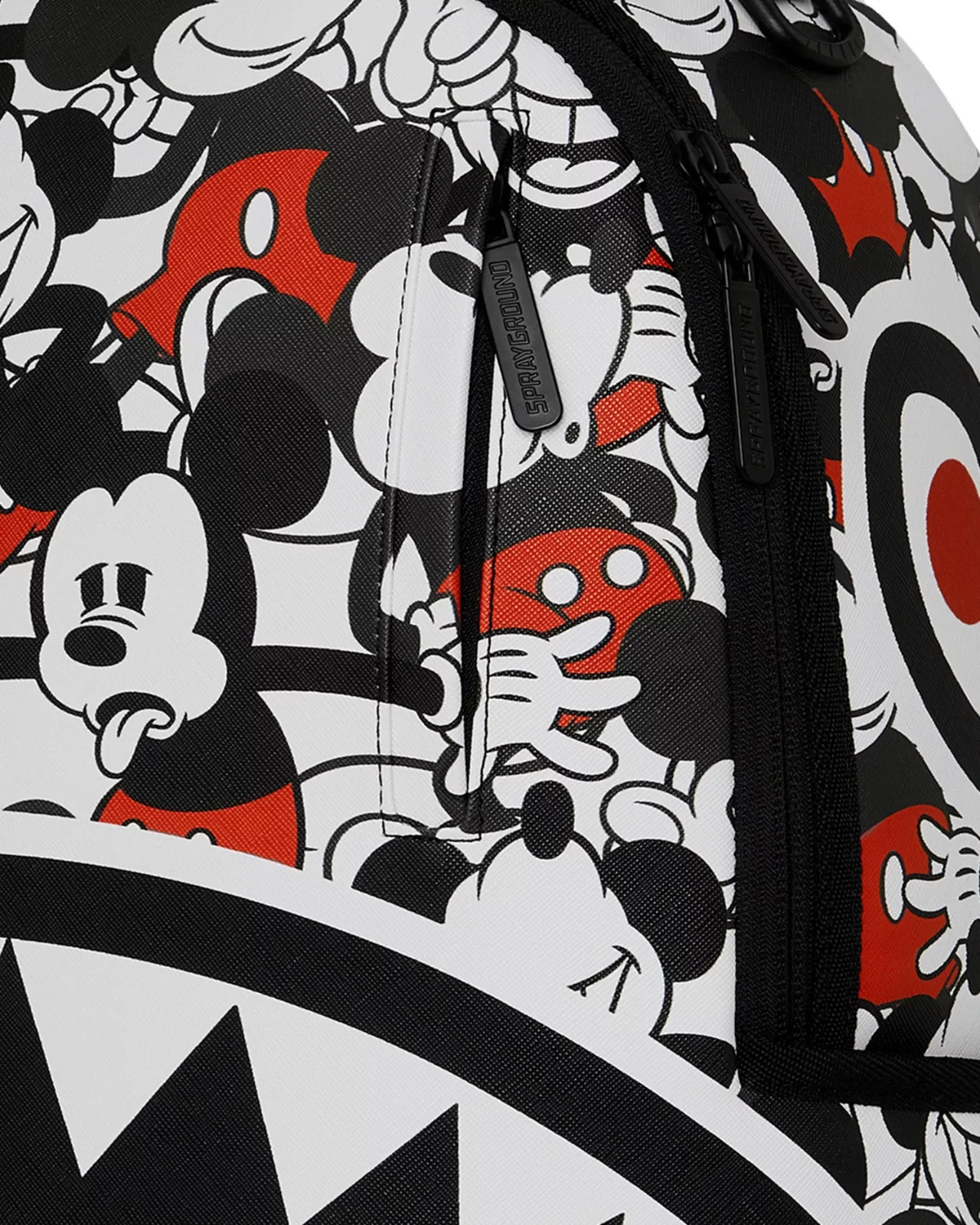 Sprayground x Disney Mickey Crammed Backpack🔥New Black Bookbag Large School Bag